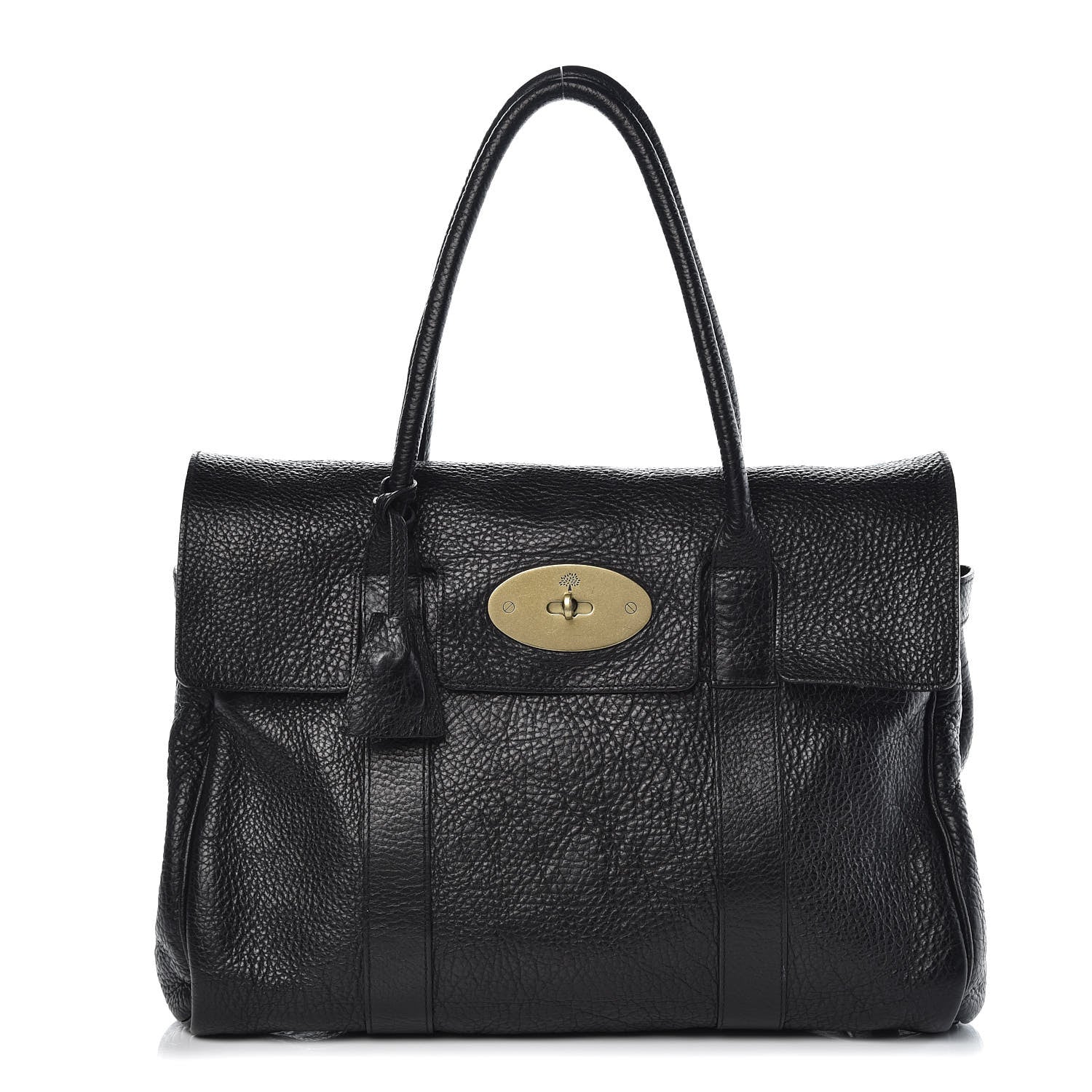 Mulberry Soft Grain Calfskin Bayswater Black 1 of 15