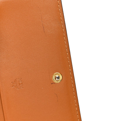 MCM Visetos Tri-Fold Wallet Cognac 6 of 6