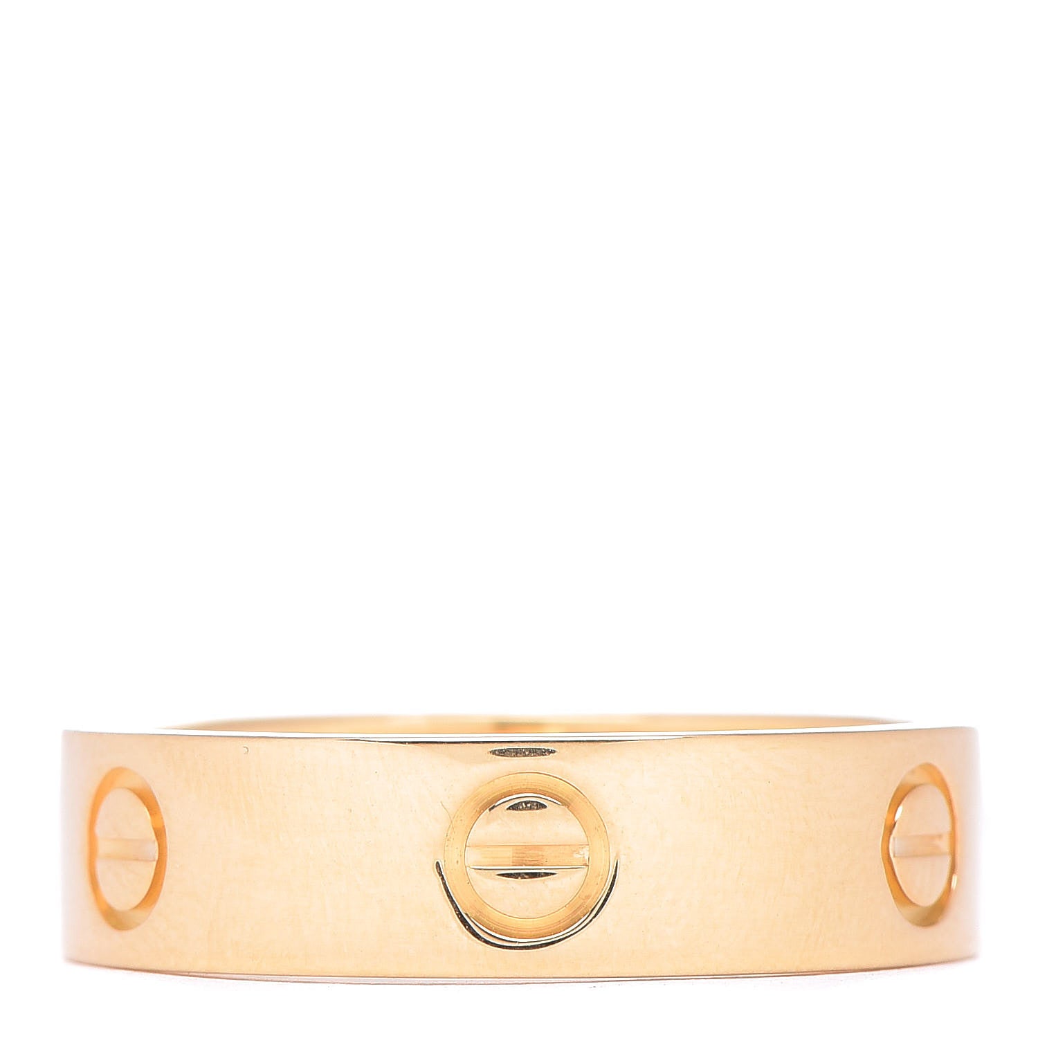 Cartier 18K Yellow Gold 5.5mm LOVE Ring 63 10.25 1 of 4