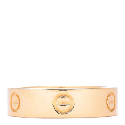 Cartier 18K Yellow Gold 5.5mm LOVE Ring 63 10.25 1 of 4