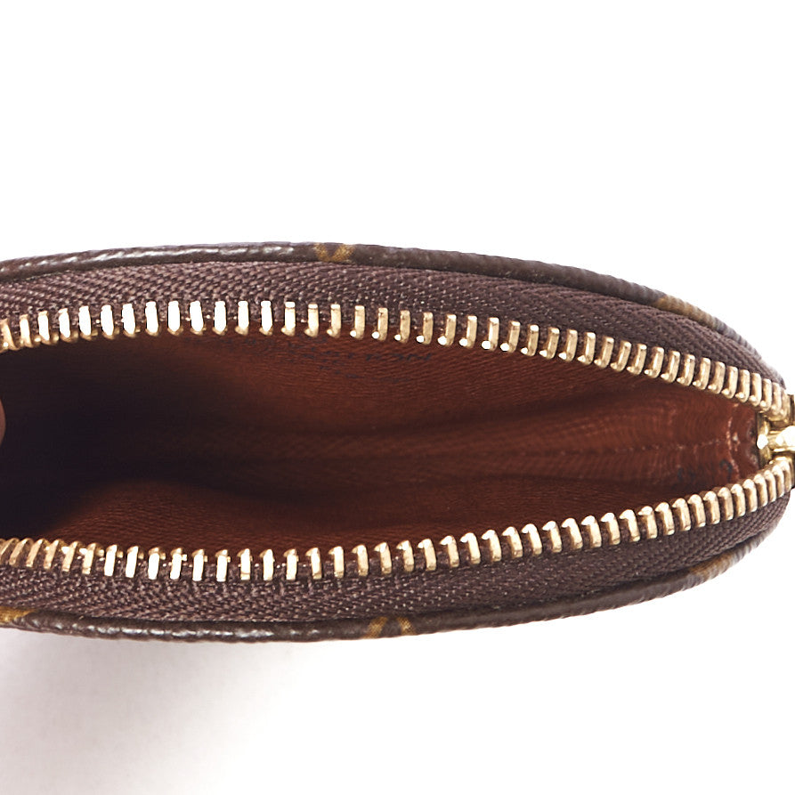 Monogram Round Coin Purse