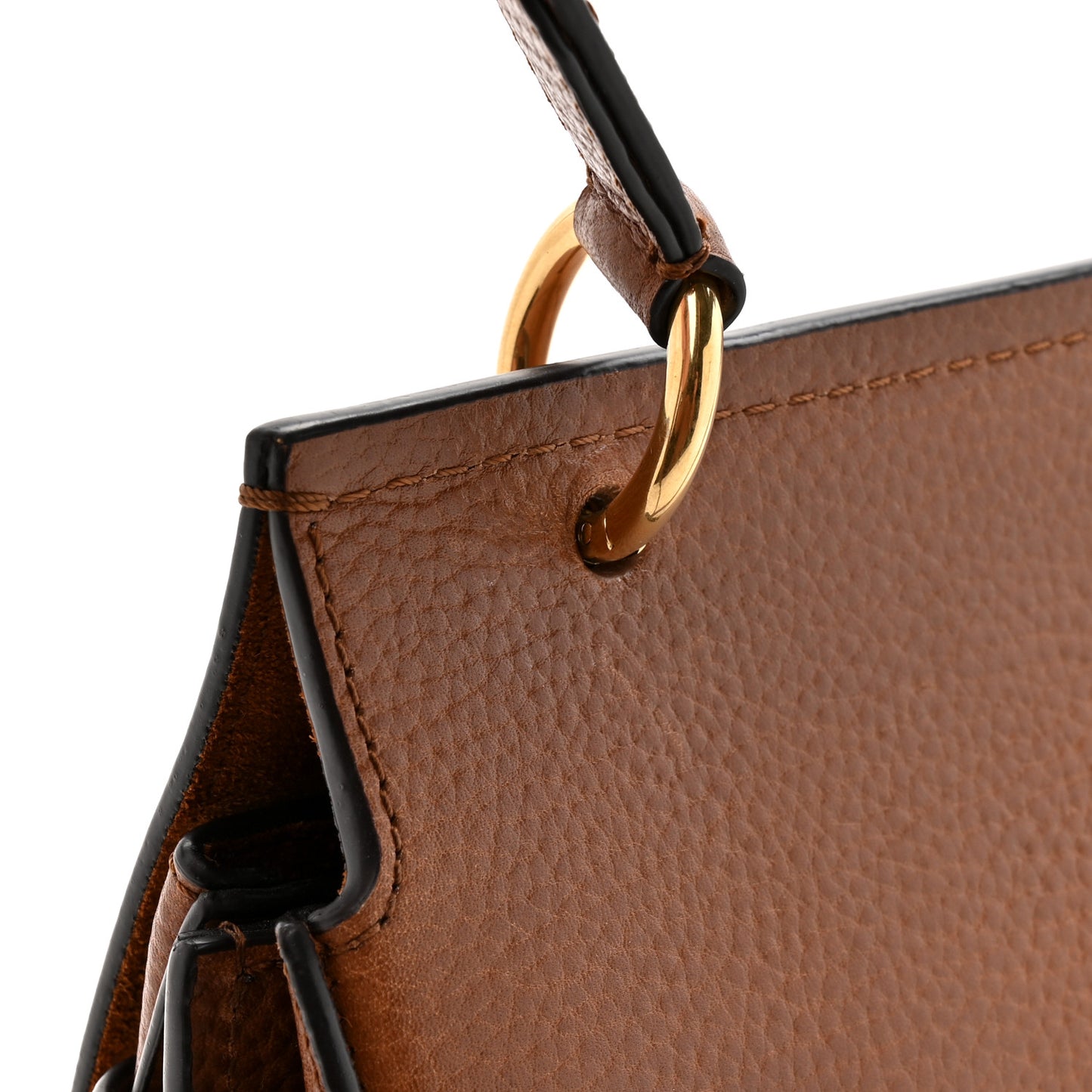 Small Classic Grain Amberley Satchel Oak
