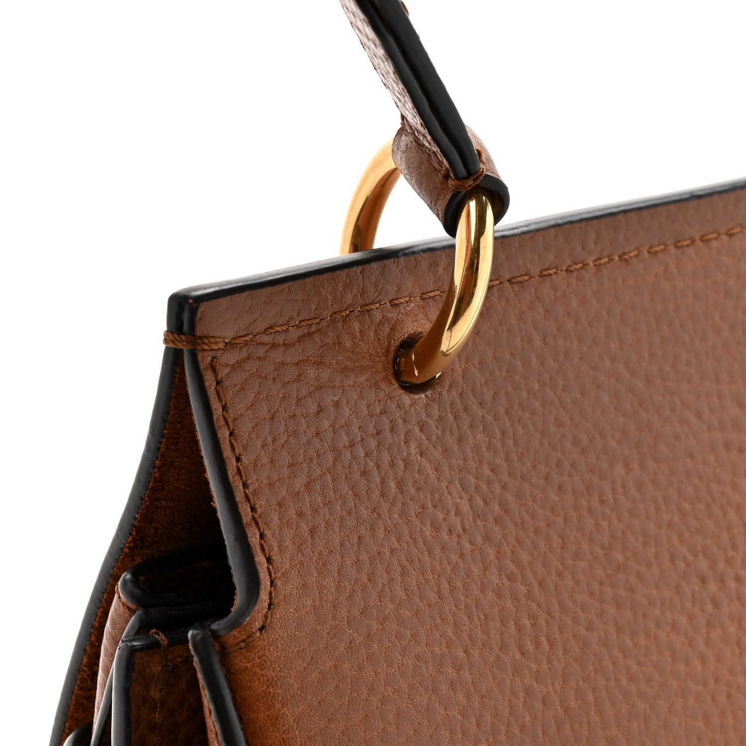 Mulberry Small Classic Grain Amberley Satchel Oak 11 of 11