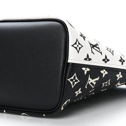 Louis Vuitton Empreinte Spring In The City Neverfull MM Black White Pink 9 of 9