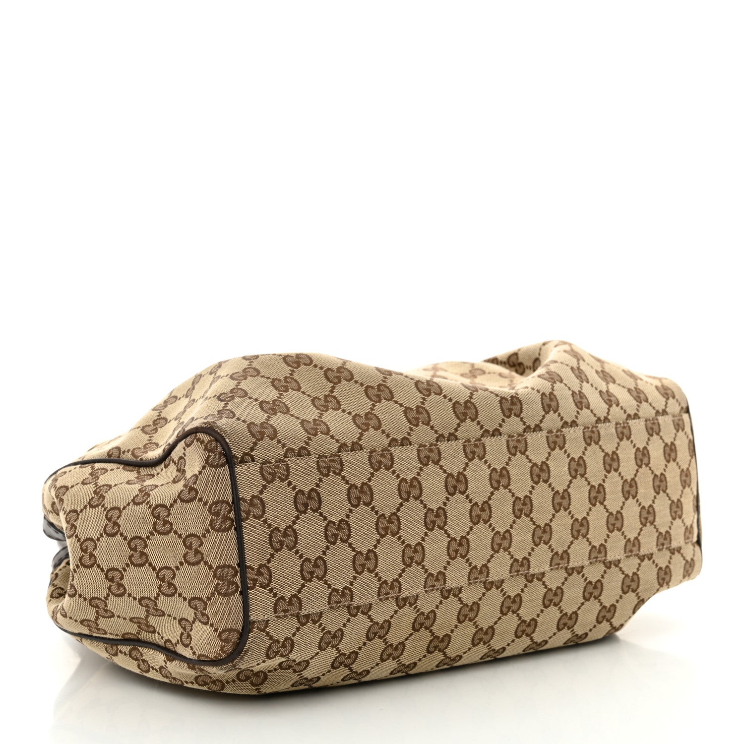 Gucci Monogram Medium Sukey Tote Beige Ebony Dark Brown 4 of 20