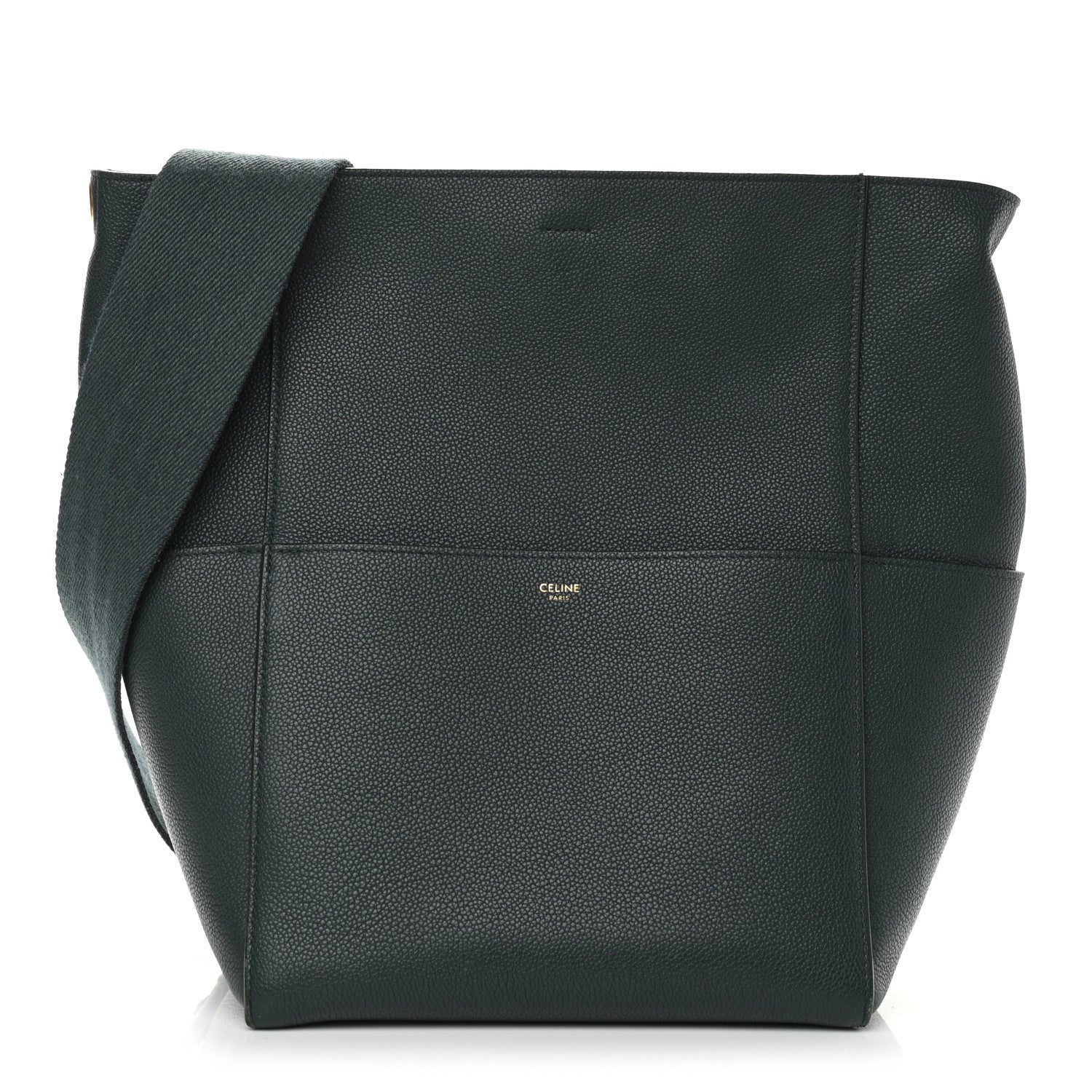 Celine Soft Grained Calfskin Sangle Bucket Bag Amazone 1 of 10