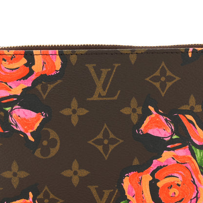 Louis Vuitton Monogram Roses Pochette Accessories 8 of 10