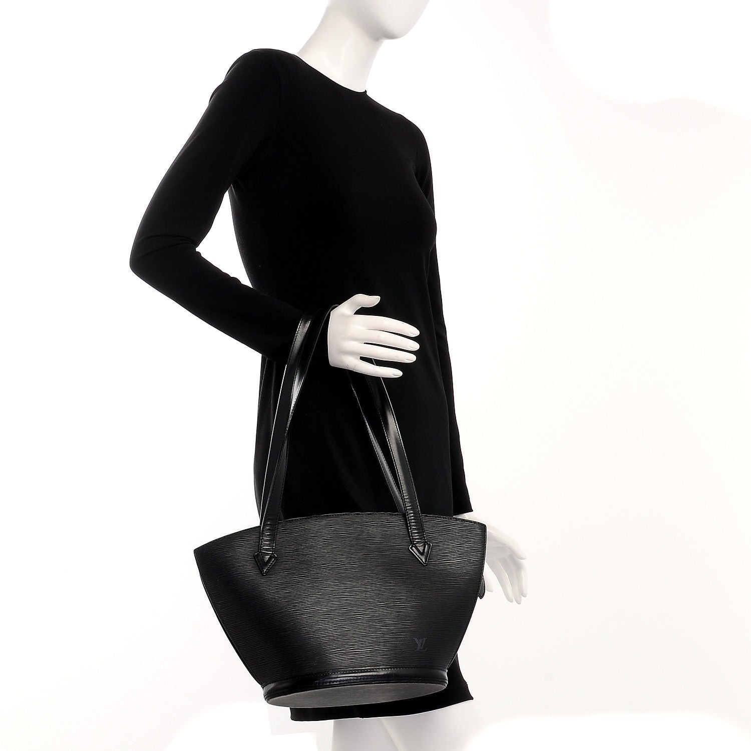Louis Vuitton Epi Saint Jacques PM Black 2 of 12