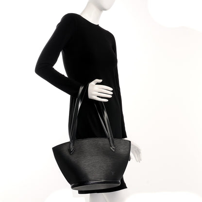 Louis Vuitton Epi Saint Jacques PM Black 2 of 12
