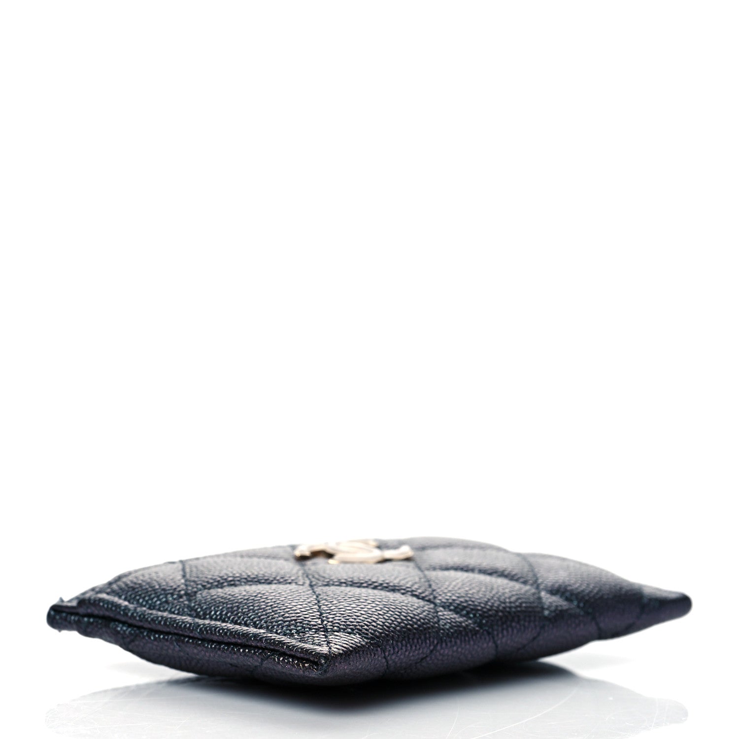 Chanel Iridescent Caviar Quilted Card Holder Black 4 of 10