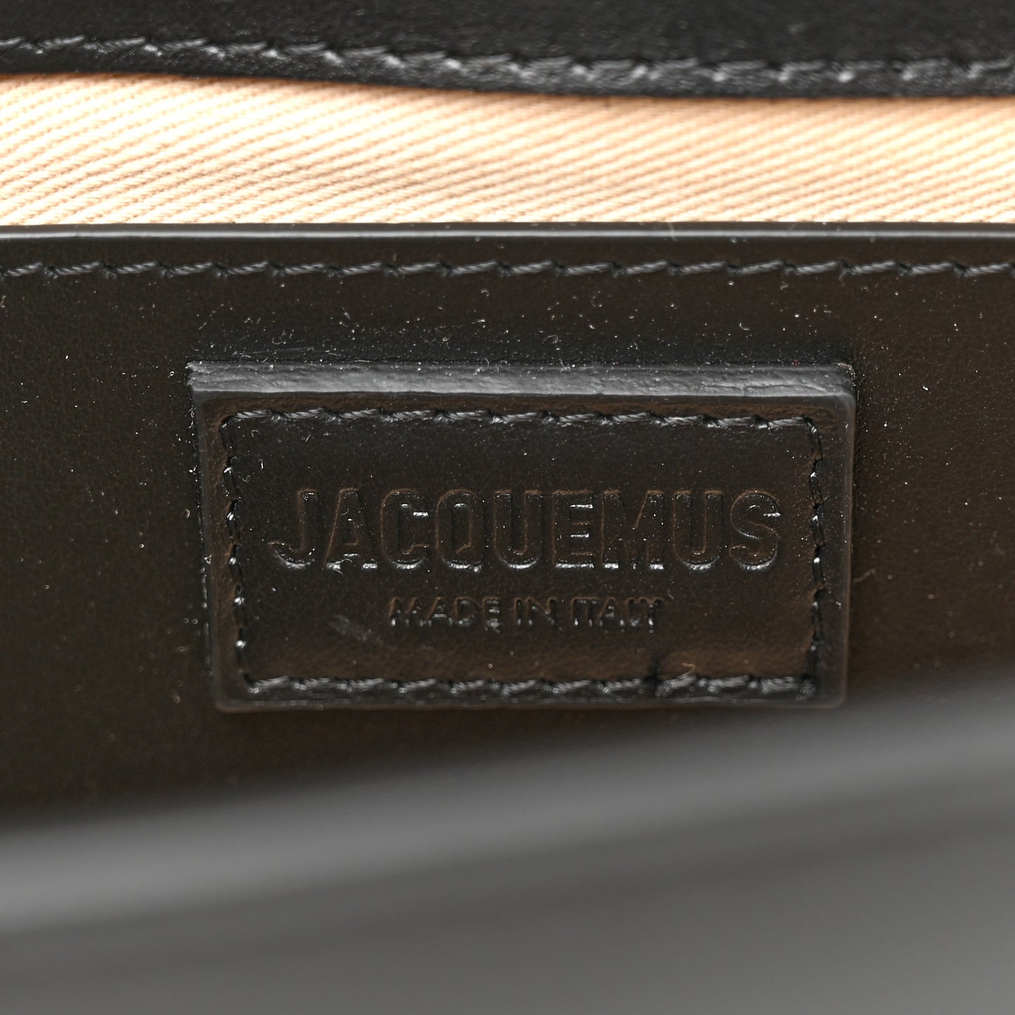 Smooth Calfskin Le Grand Bambino Black