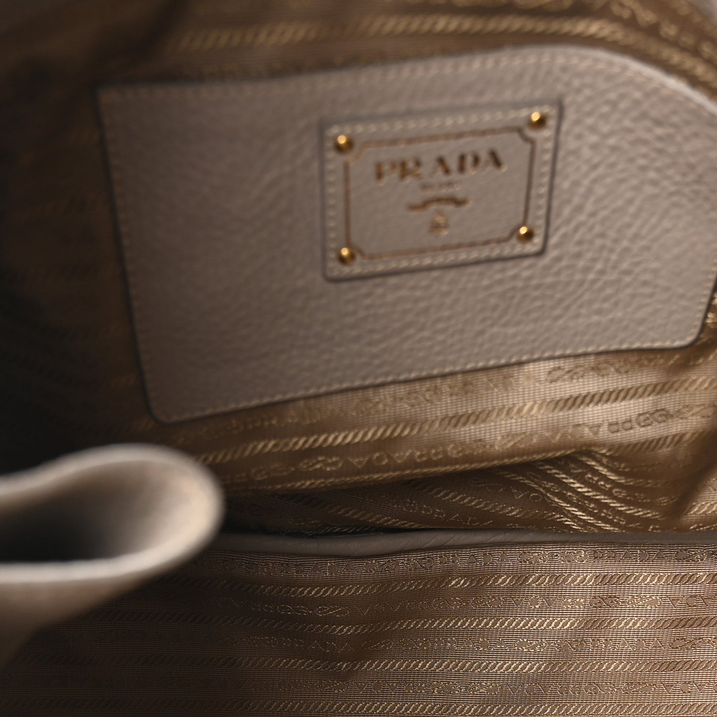 Vitello Phenix Side Zip Tote Argilla