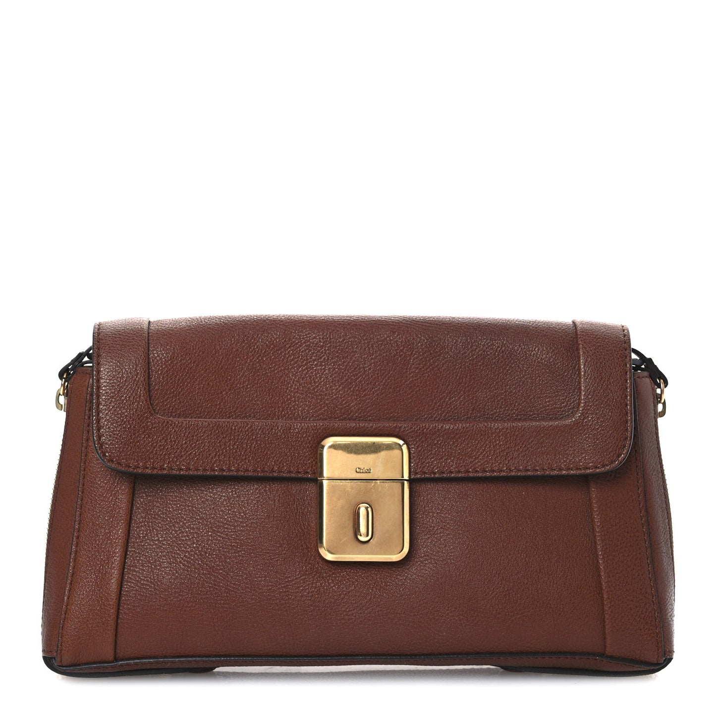 Calfskin Darla Satchel Tan