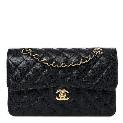 Chanel Caviar Quilted Small Double Flap Black 1 of 11