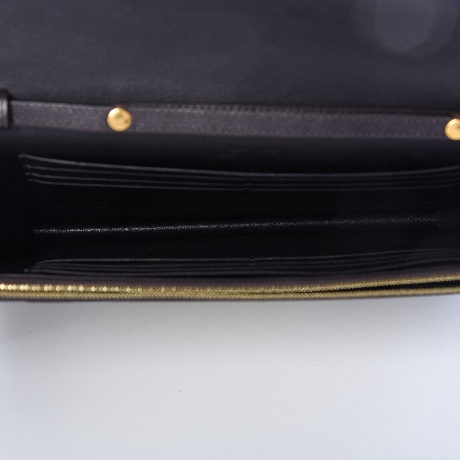 Celine Cobra Shiny Calfskin Clutch On A Chain 5 of 11