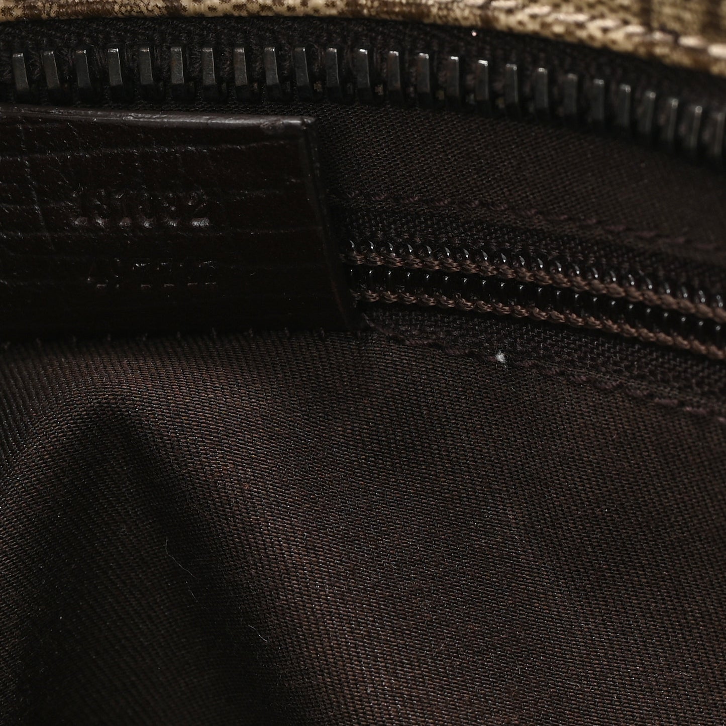 GG Plus Monogram Travel Bag Dark Brown