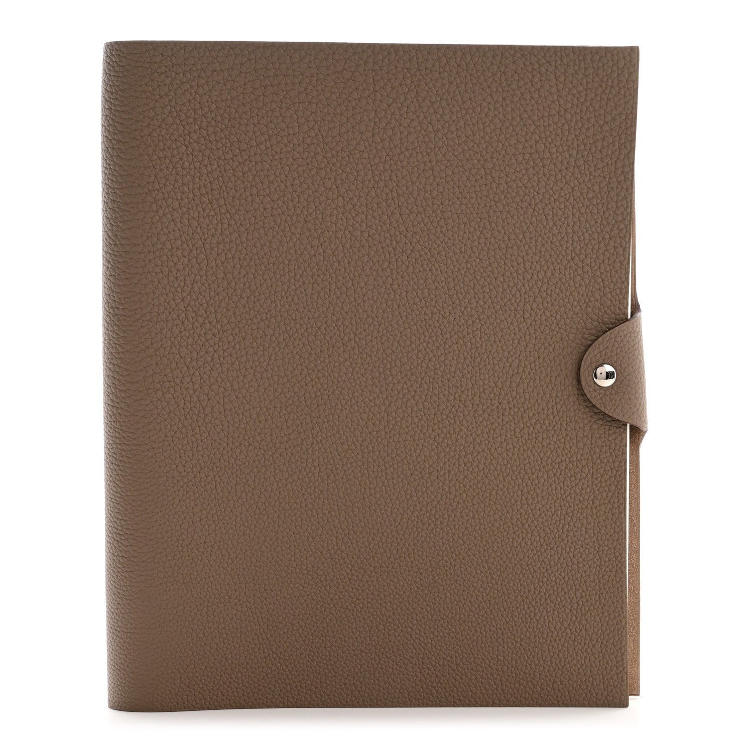 Hermes Togo Ulysse GM Notebook Cover Etoupe 1 of 10