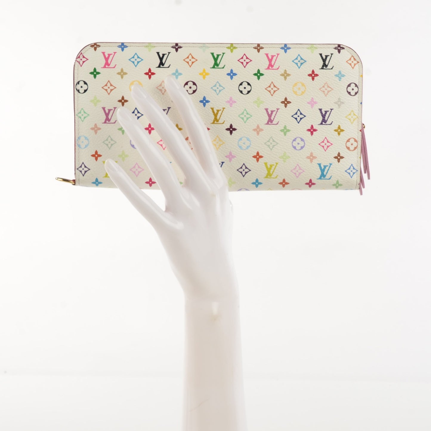 Monogram Multicolor Insolite Wallet White Litchi