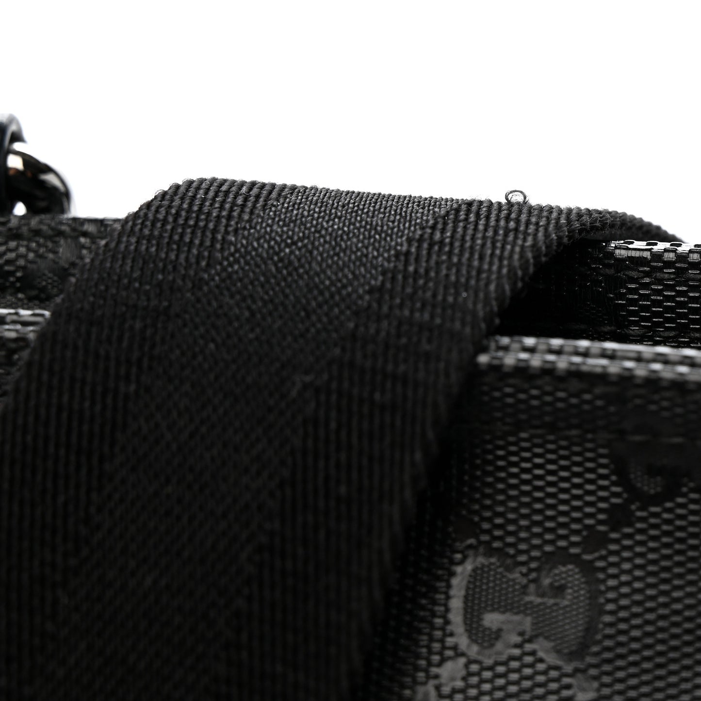 Imprime Monogram Medium Flat Messenger Bag Black