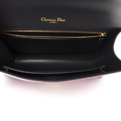 Christian Dior Metallic Patent Micro-Cannage Medium Diorama Flap Bag Pink 5 of 10