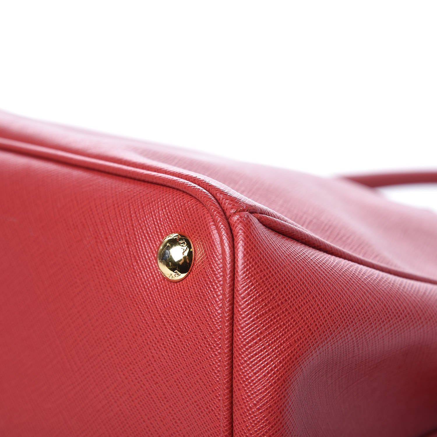 Prada Saffiano Lux Large Tote Fuoco 15 of 15