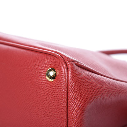 Prada Saffiano Lux Large Tote Fuoco 15 of 15