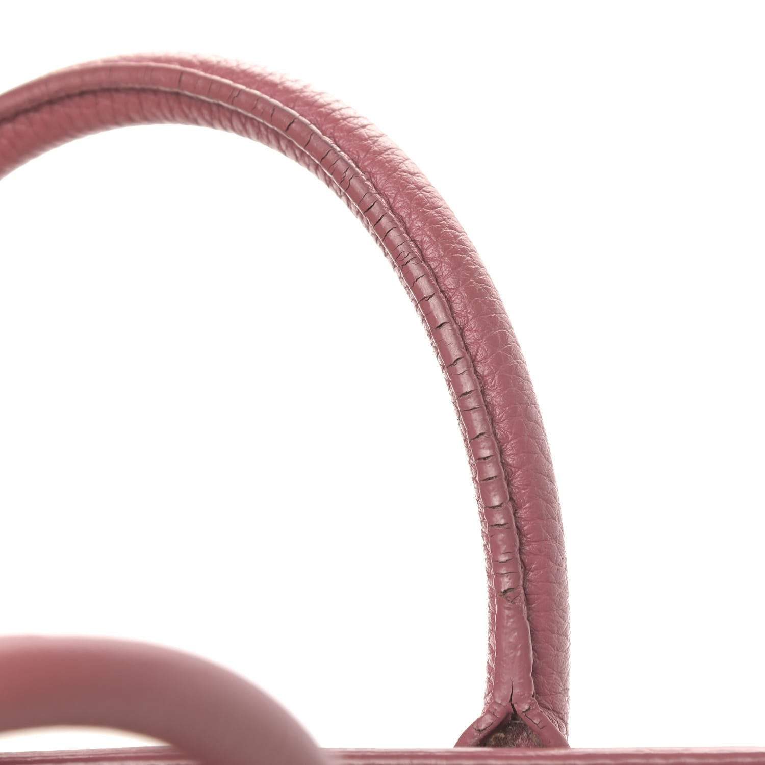 Saint Laurent Grained Calfskin Nano Supple Sac De Jour Dark Rose 8 of 10