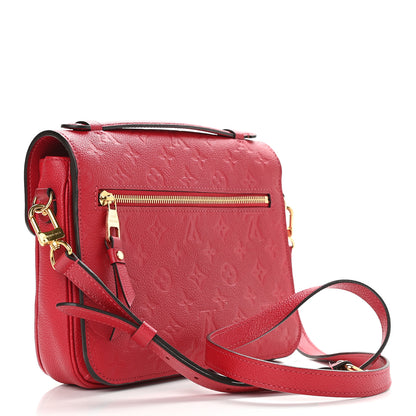 Louis Vuitton Empreinte Pochette Metis Scarlet 3 of 9