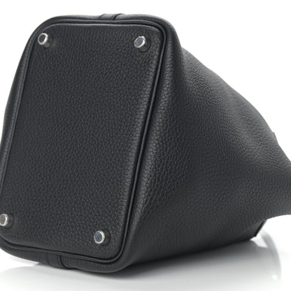 Hermes Taurillon Clemence Picotin Lock 18 PM Black 9 of 9