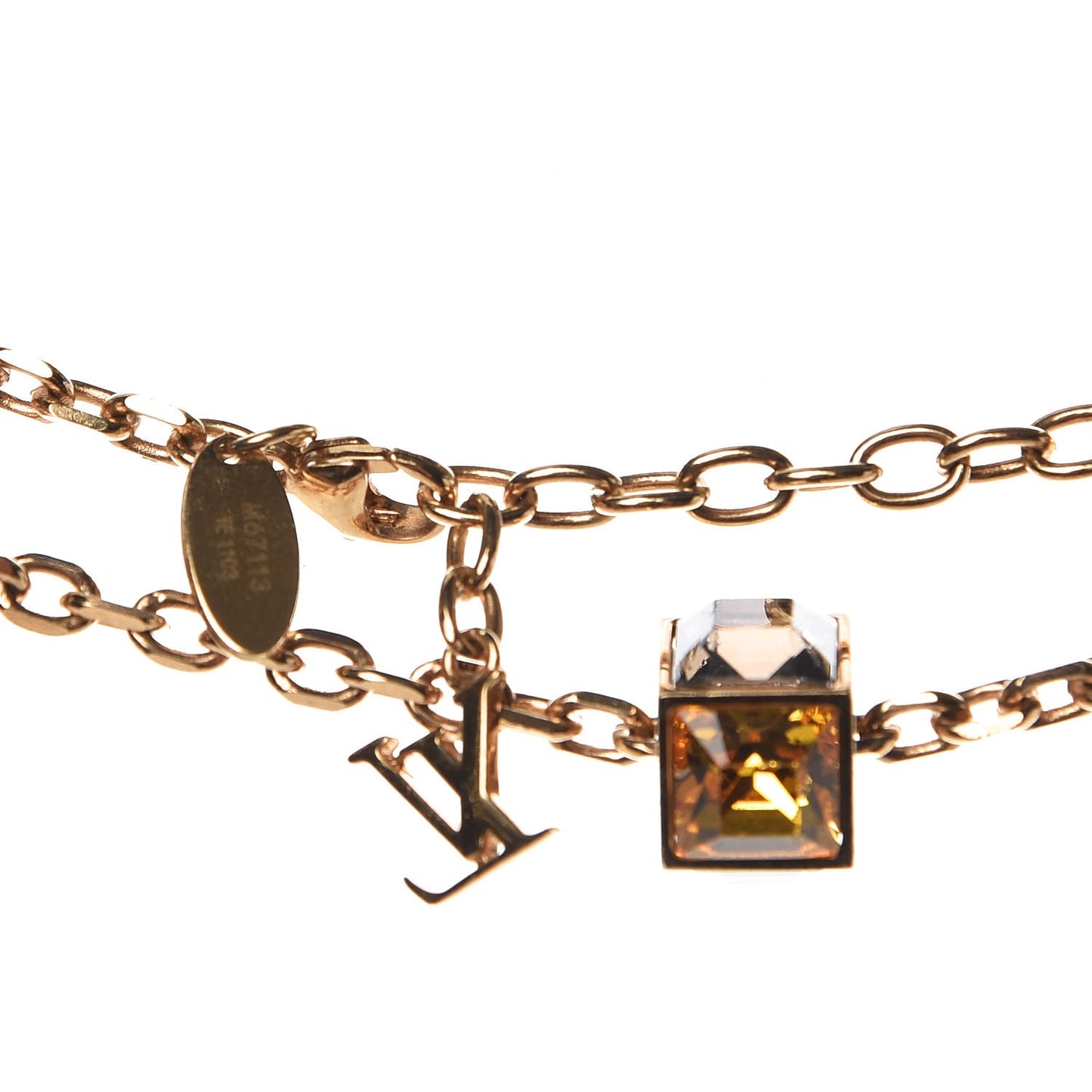 Swarovski Collier Gamble Crew Necklace Gold