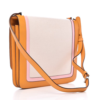 Hermes Toile Swift 2002 26 Moutarde Rose Sakura Rose Dragee 3 of 11