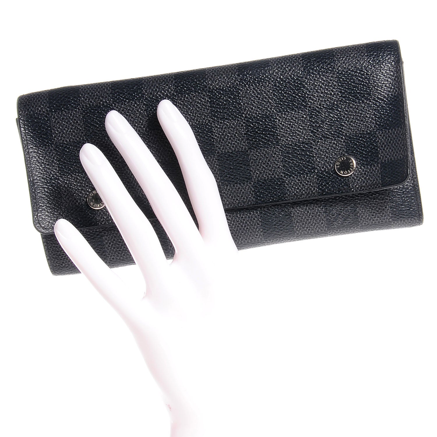 Louis Vuitton Damier Graphite Adjustable Wallet 2 of 7