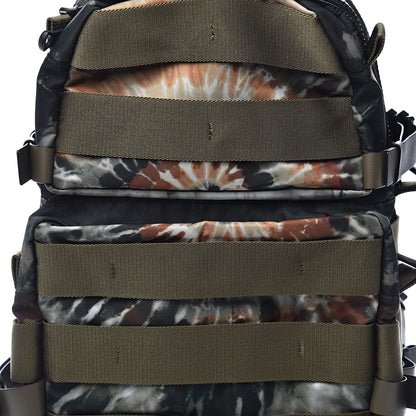 Valentino Garavani Nylon Tie Dye Backpack Deep Army Green 10 of 10