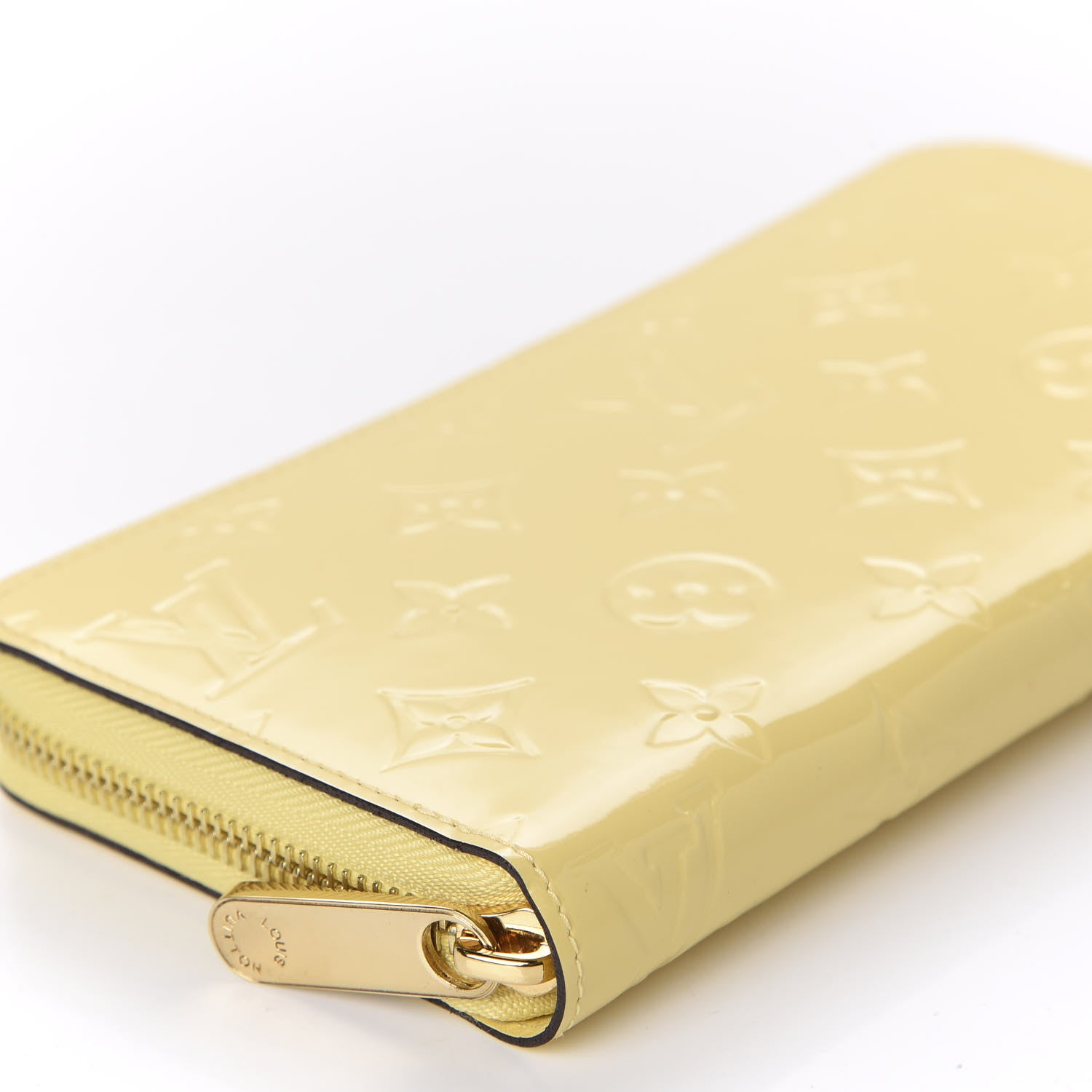 Louis Vuitton Vernis Zippy Wallet Citrine 6 of 9