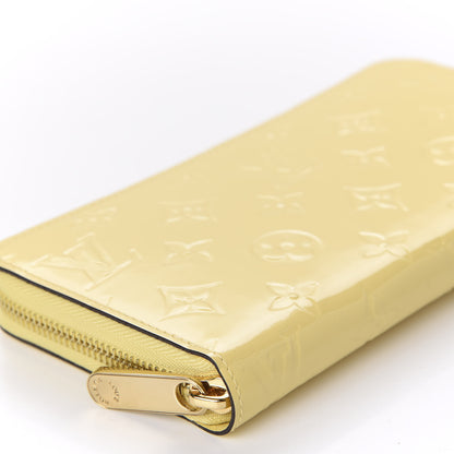 Louis Vuitton Vernis Zippy Wallet Citrine 6 of 9