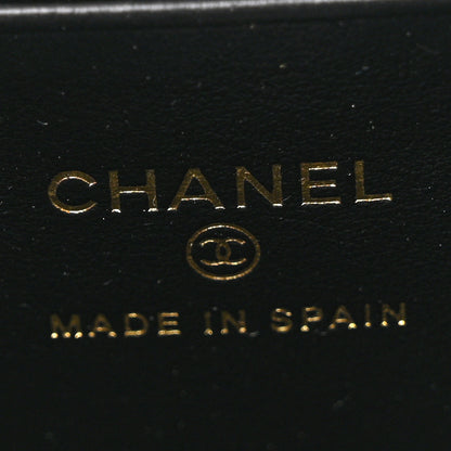 Chanel Caviar Quilted Zip Coin Purse Black 6 of 9