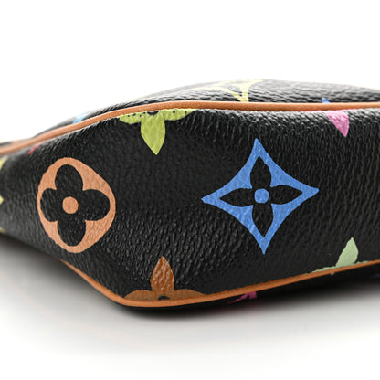 Louis Vuitton Monogram Multicolor Pochette Accessories Black 9 of 10