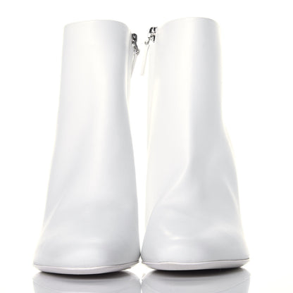Valentino Garavani Calfskin Ankle Boots White 2 of 10