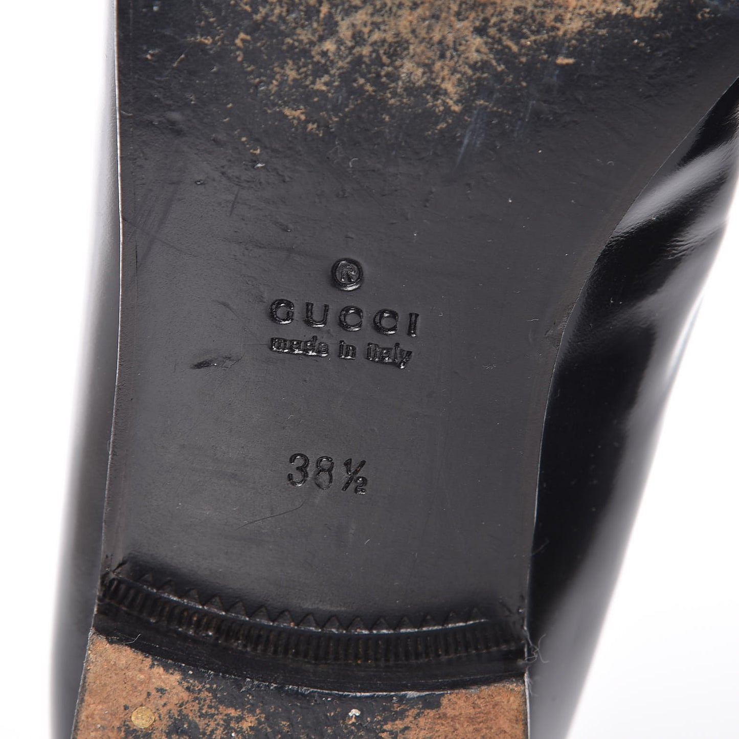 Regent Calfskin Womens 1953 Horsebit Loafers 38.5 Black