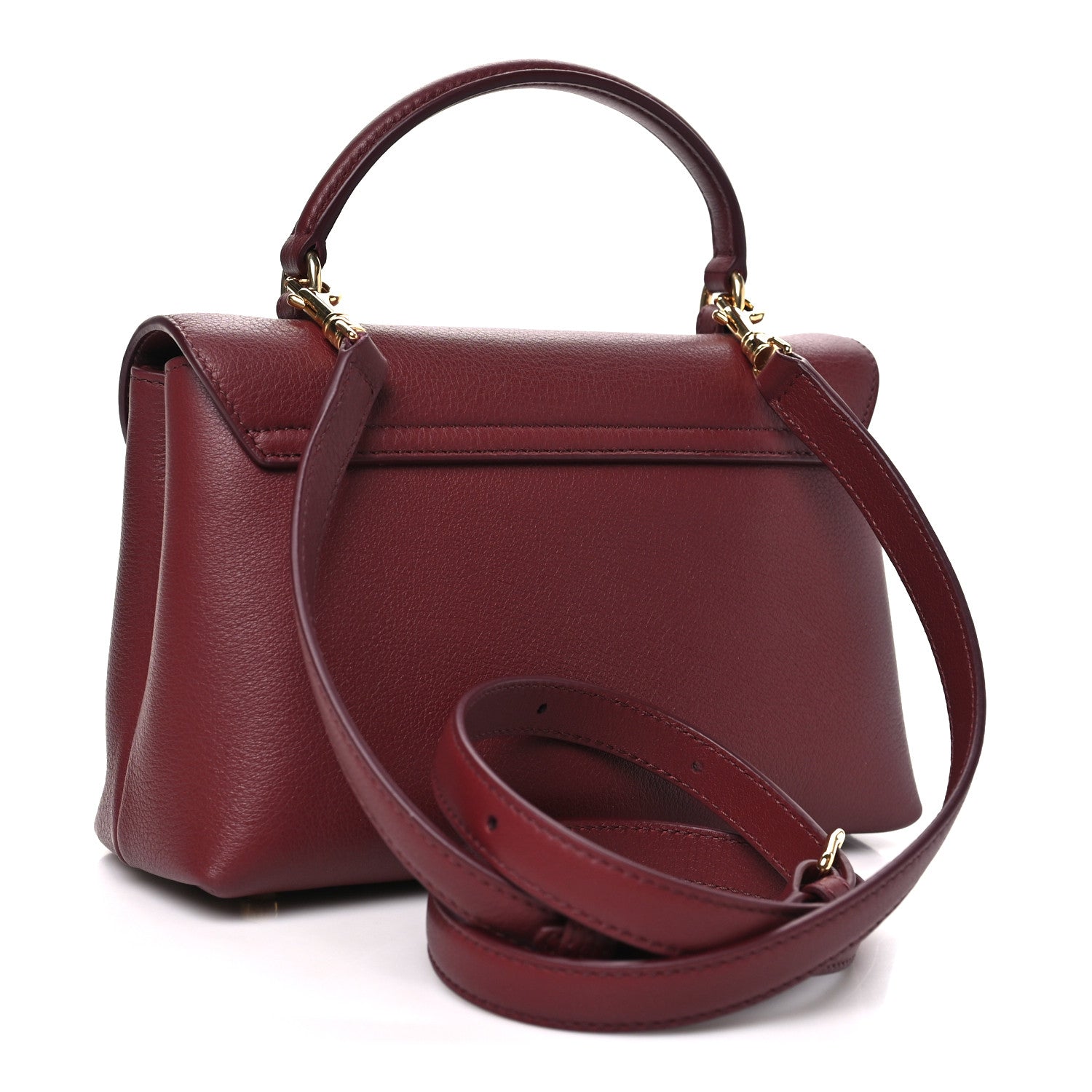 Celine Supple Grained Calfskin Teen Nino Light Burgundy 3 of 9