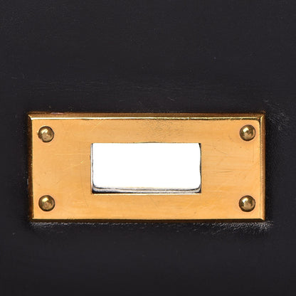 Hermes Box Kelly Retourne 32 Black 25 of 36