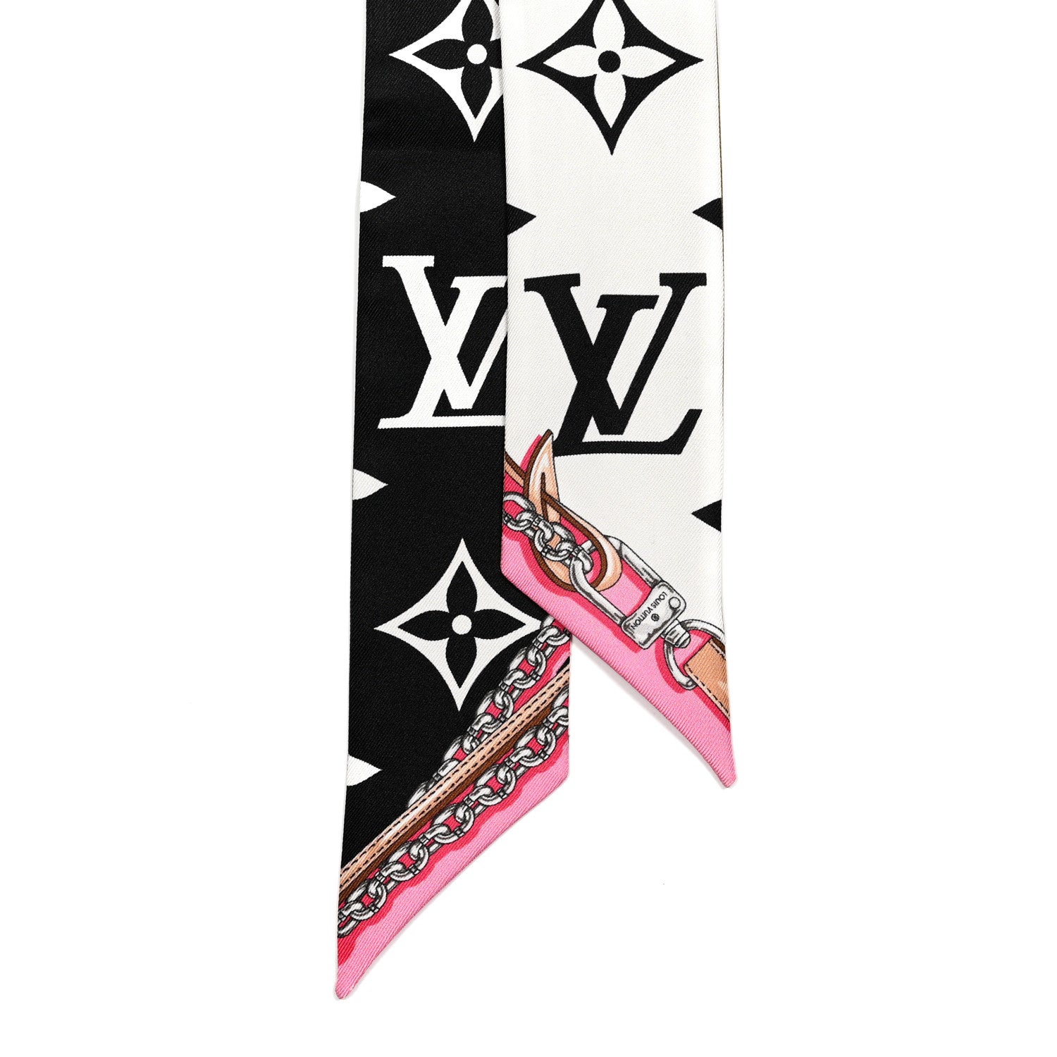 Louis Vuitton Silk Ultimate Monogram BB Bandeau Black 2 of 3