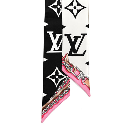 Louis Vuitton Silk Ultimate Monogram BB Bandeau Black 2 of 3