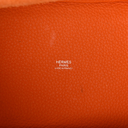 Hermes Taurillon Clemence Picotin Lock 18 PM Orange 6 of 11
