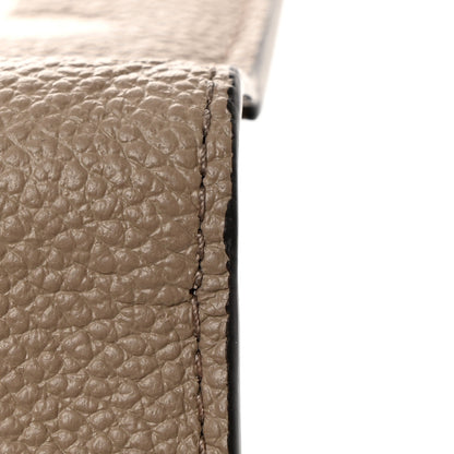 Louis Vuitton Empreinte Monogram Giant Victorine Wallet Tourterelle Creme 12 of 16