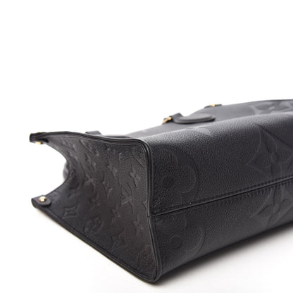 Louis Vuitton Empreinte Monogram Giant Onthego PM Black 8 of 11