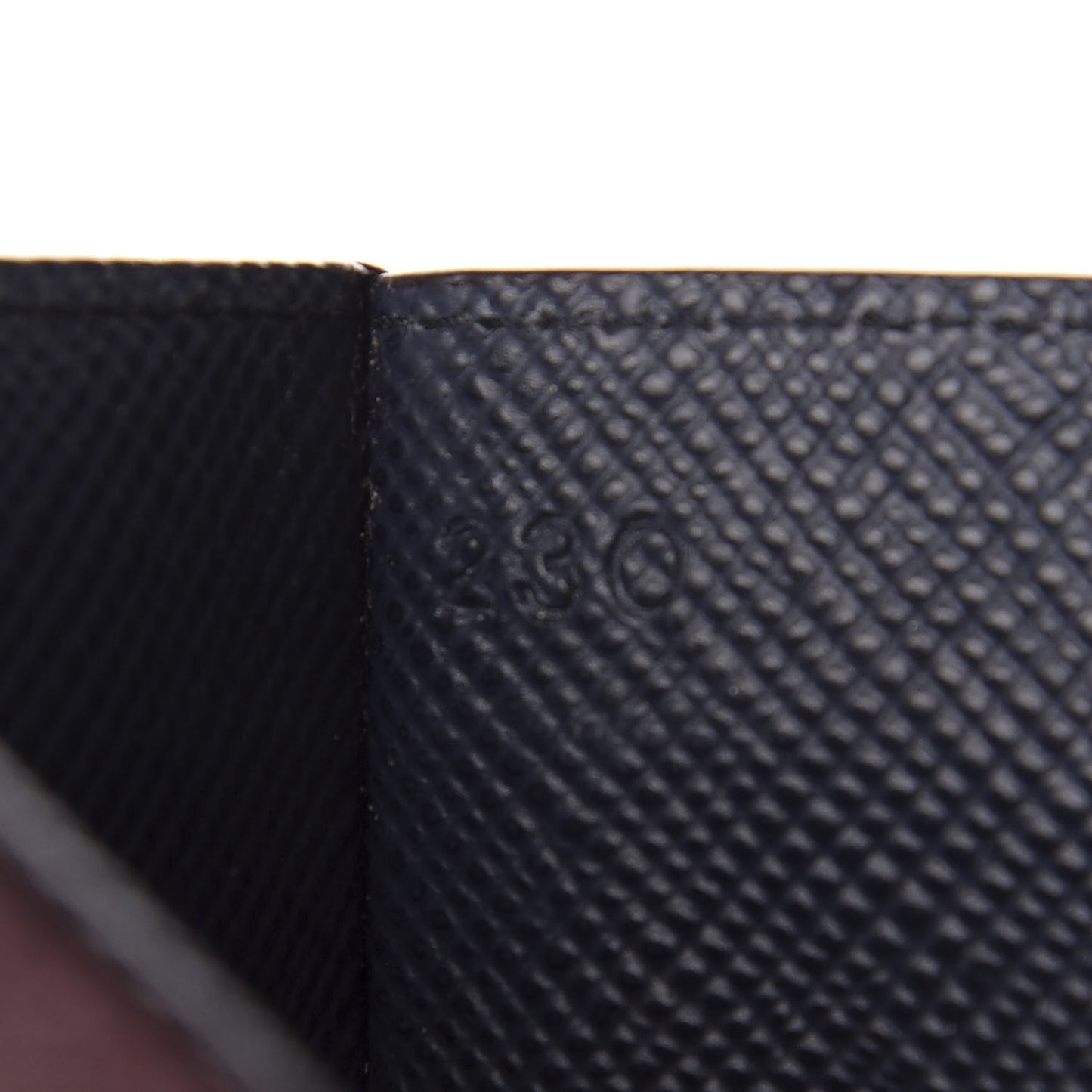 Saffiano Card Case Granato