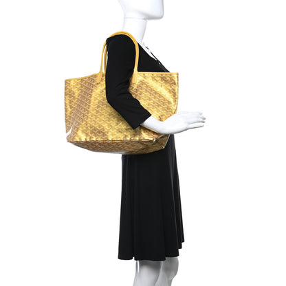 Goyard Goyardine Precious Metals Saint Louis PM Gold 2 of 8