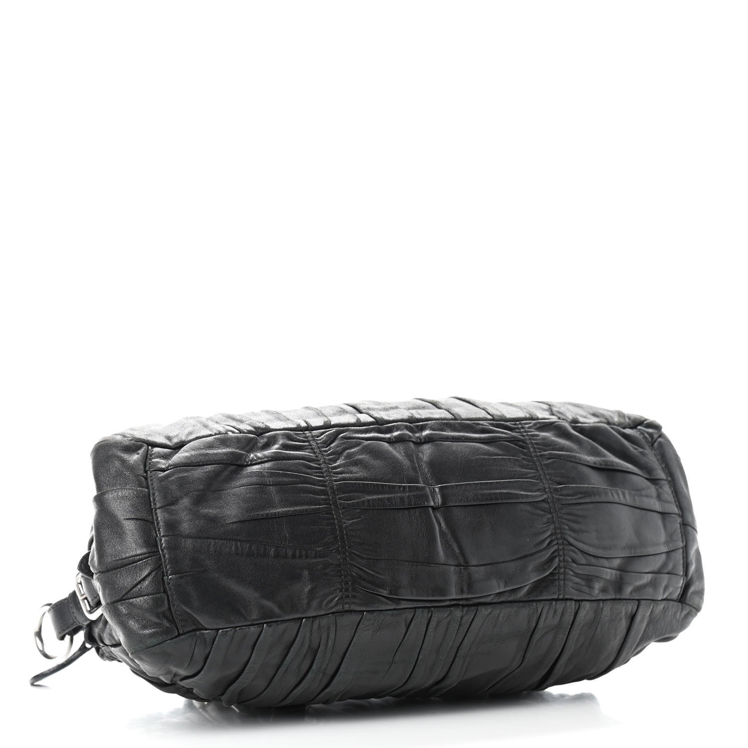 Prada Nappa Gaufre Shopping Satchel Black 3 of 11
