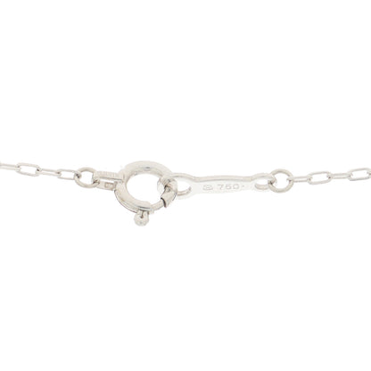 Mikimoto 18K White Gold Akoya Pearl Diamond 7-7.5mm Drop Pendant Necklace 4 of 6